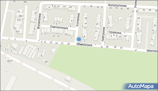 Tomaszów Mazowiecki, Wierzbowa, 27, mapa Tomaszów Mazowiecki