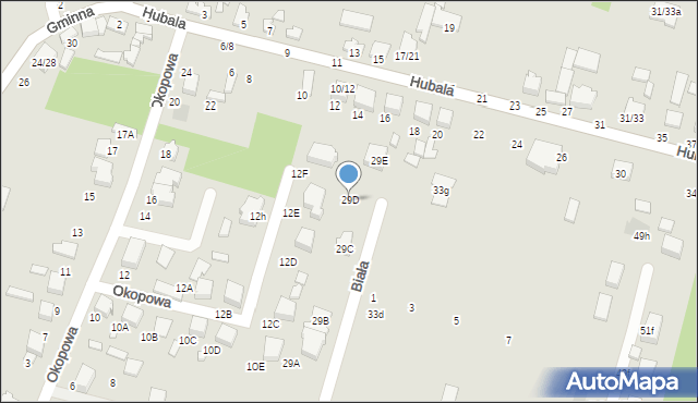 Tomaszów Mazowiecki, Wilcza, 29D, mapa Tomaszów Mazowiecki