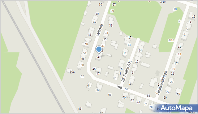 Tomaszów Mazowiecki, Witosa Wincentego, 41, mapa Tomaszów Mazowiecki