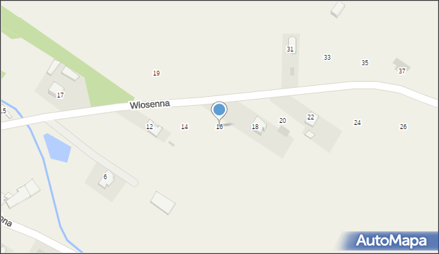 Tuczempy, Wiosenna, 16, mapa Tuczempy