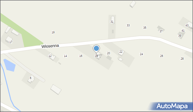 Tuczempy, Wiosenna, 18, mapa Tuczempy