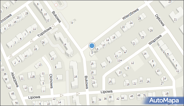 Turka, Wierzbowa, 2, mapa Turka