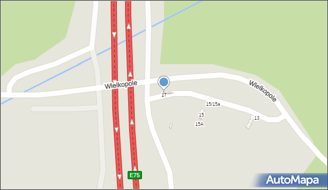 Tuszyn, Wielkopole, 17, mapa Tuszyn