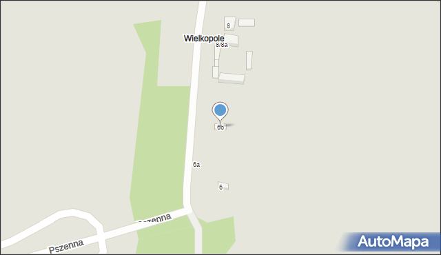 Tuszyn, Wielkopole, 6b, mapa Tuszyn