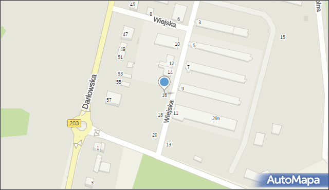 Ustka, Wiejska, 16, mapa Ustka