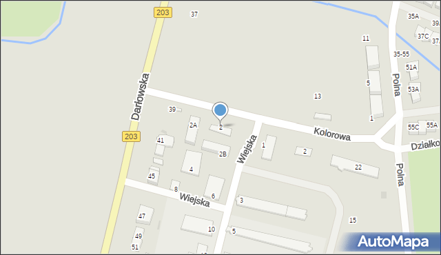 Ustka, Wiejska, 2, mapa Ustka