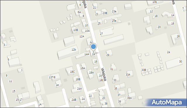 Ustronie Morskie, Wiejska, 14, mapa Ustronie Morskie