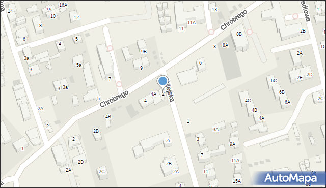 Ustronie Morskie, Wiejska, 2, mapa Ustronie Morskie