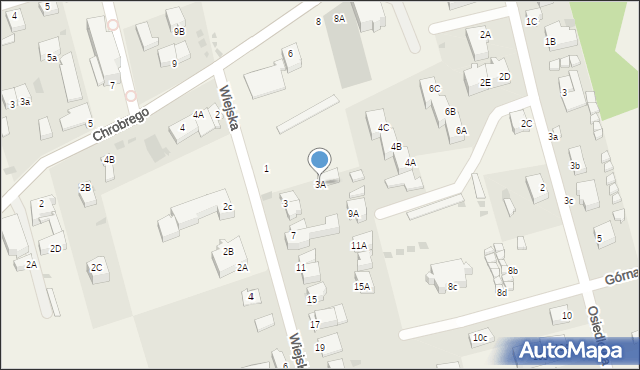 Ustronie Morskie, Wiejska, 3A, mapa Ustronie Morskie