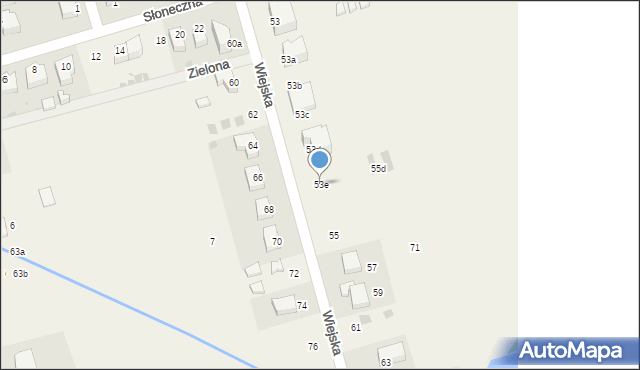 Ustronie Morskie, Wiejska, 53e, mapa Ustronie Morskie