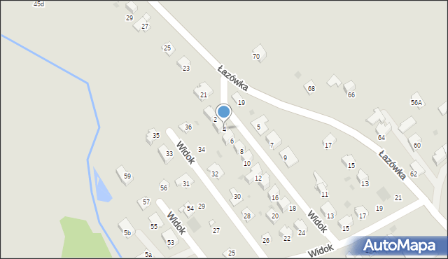Wadowice, Widok, 4, mapa Wadowice