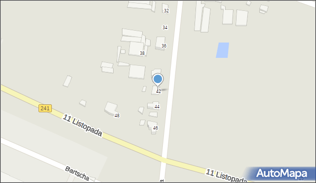 Wągrowiec, Wierzbowa, 42, mapa Wągrowiec