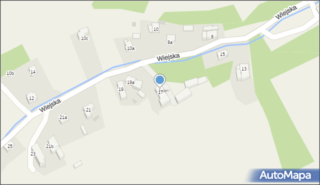 Wambierzyce, Wiejska, 17, mapa Wambierzyce