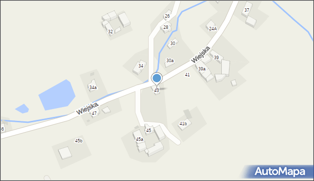 Wambierzyce, Wiejska, 43, mapa Wambierzyce