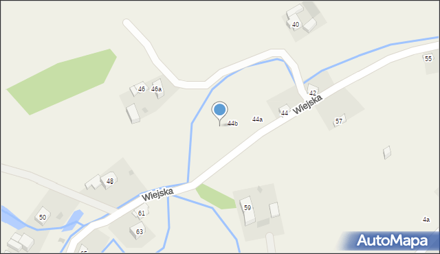 Wambierzyce, Wiejska, 44c, mapa Wambierzyce