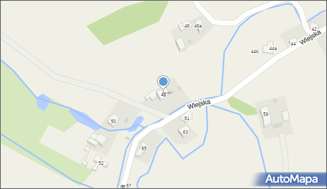 Wambierzyce, Wiejska, 48, mapa Wambierzyce