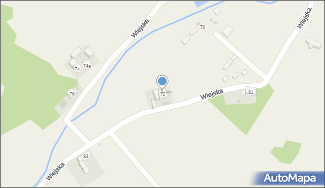 Wambierzyce, Wiejska, 72, mapa Wambierzyce