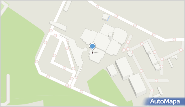 Warszawa, Wieżowa, 8, mapa Warszawy