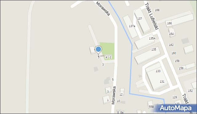 Warszawa, Wiekowa, 5, mapa Warszawy