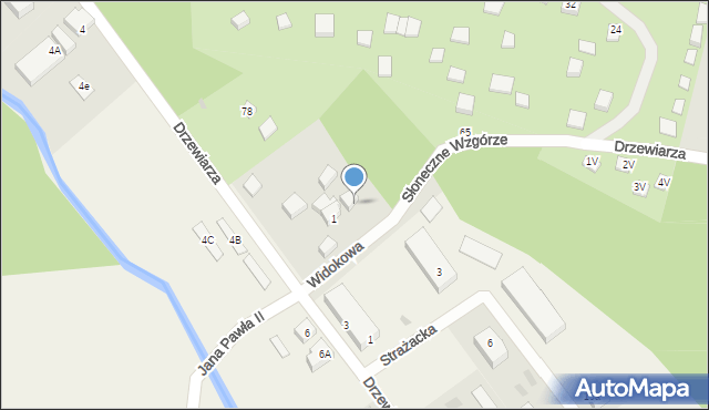 Wejherowo, Widokowa, 5, mapa Wejherowo