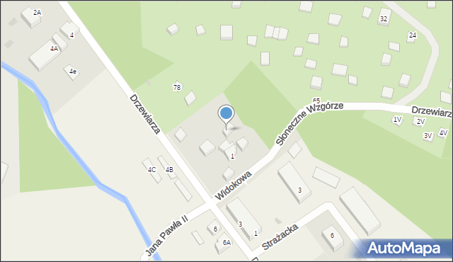 Wejherowo, Widokowa, 9, mapa Wejherowo