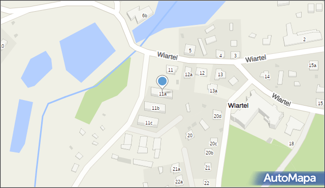 Wiartel, Wiartel, 11a, mapa Wiartel