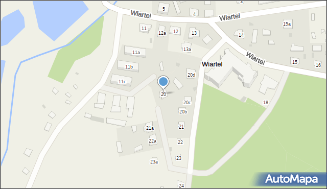 Wiartel, Wiartel, 20, mapa Wiartel