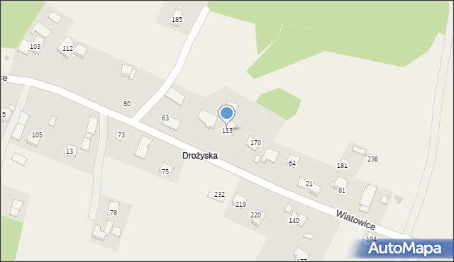 Wiatowice, Wiatowice, 113, mapa Wiatowice