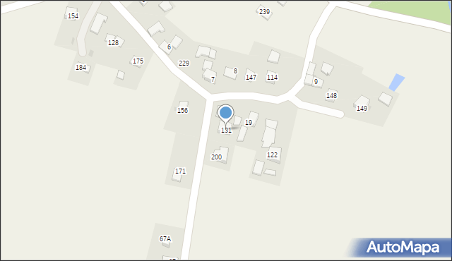 Wiatowice, Wiatowice, 131, mapa Wiatowice