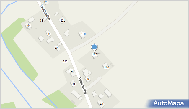Wiatowice, Wiatowice, 165, mapa Wiatowice