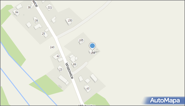 Wiatowice, Wiatowice, 168, mapa Wiatowice