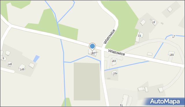 Wiatowice, Wiatowice, 180, mapa Wiatowice