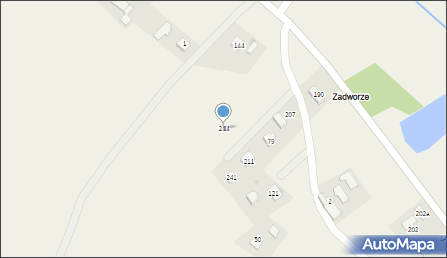 Wiatowice, Wiatowice, 244, mapa Wiatowice