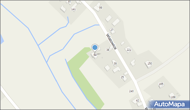 Wiatowice, Wiatowice, 94, mapa Wiatowice
