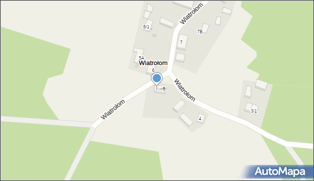 Wiatrołom, Wiatrołom, 5/2, mapa Wiatrołom