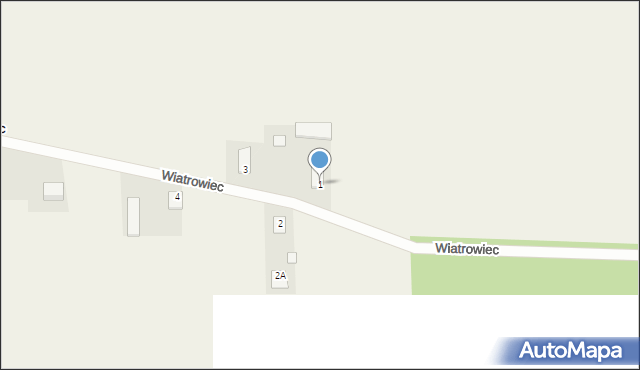 Wiatrowiec, Wiatrowiec, 1, mapa Wiatrowiec