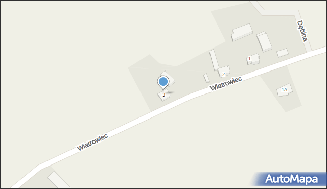 Wiatrowiec, Wiatrowiec, 3, mapa Wiatrowiec