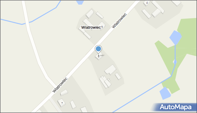 Wiatrowiec, Wiatrowiec, 6, mapa Wiatrowiec