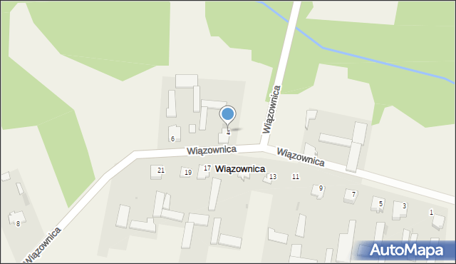 Wiązownica, Wiązownica, 4, mapa Wiązownica