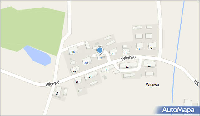 Wicewo, Wicewo, 19, mapa Wicewo