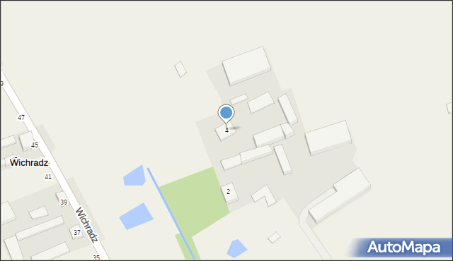 Wichradz, Wichradz, 4, mapa Wichradz