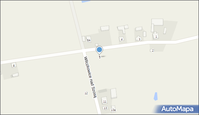 Wichrów, Wichrów, 5, mapa Wichrów