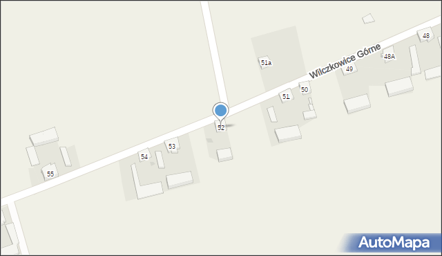 Wichrów, Wichrów, 52, mapa Wichrów