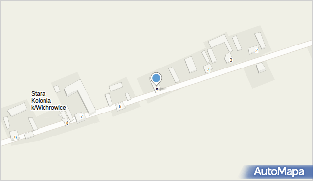 Wichrowice, Wichrowice, 5, mapa Wichrowice