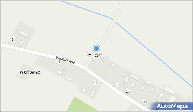 Wichrowiec, Wichrowiec, 22, mapa Wichrowiec