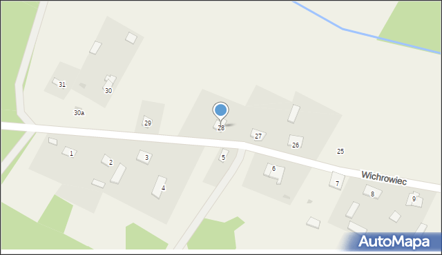 Wichrowiec, Wichrowiec, 28, mapa Wichrowiec