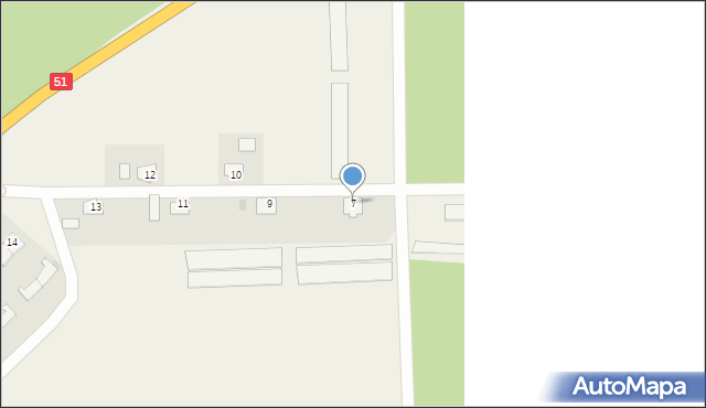 Wichrowo, Wichrowo, 7, mapa Wichrowo