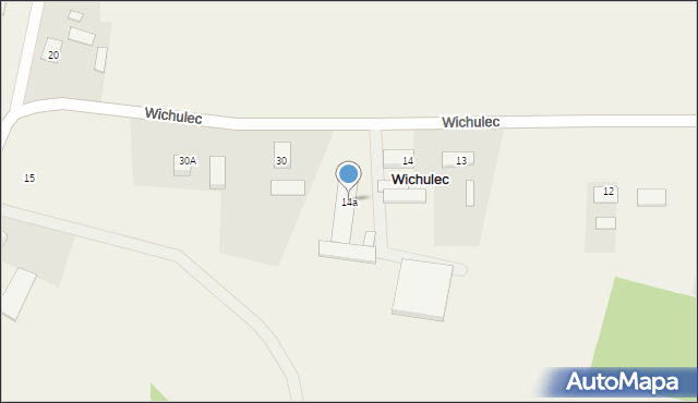 Wichulec, Wichulec, 14a, mapa Wichulec