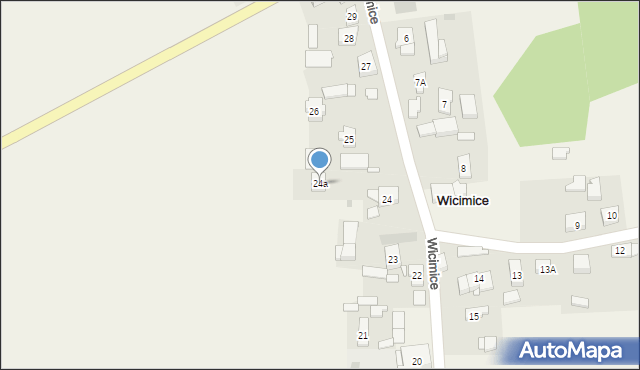 Wicimice, Wicimice, 24a, mapa Wicimice