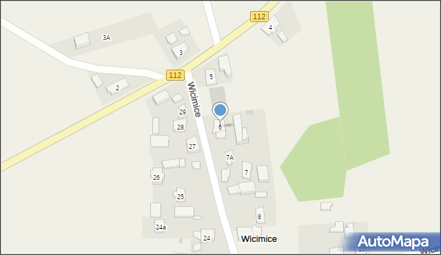 Wicimice, Wicimice, 6, mapa Wicimice